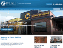 Tablet Screenshot of courtsbsi.com